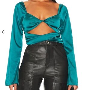 Revolve Cyntia Twist Front Top